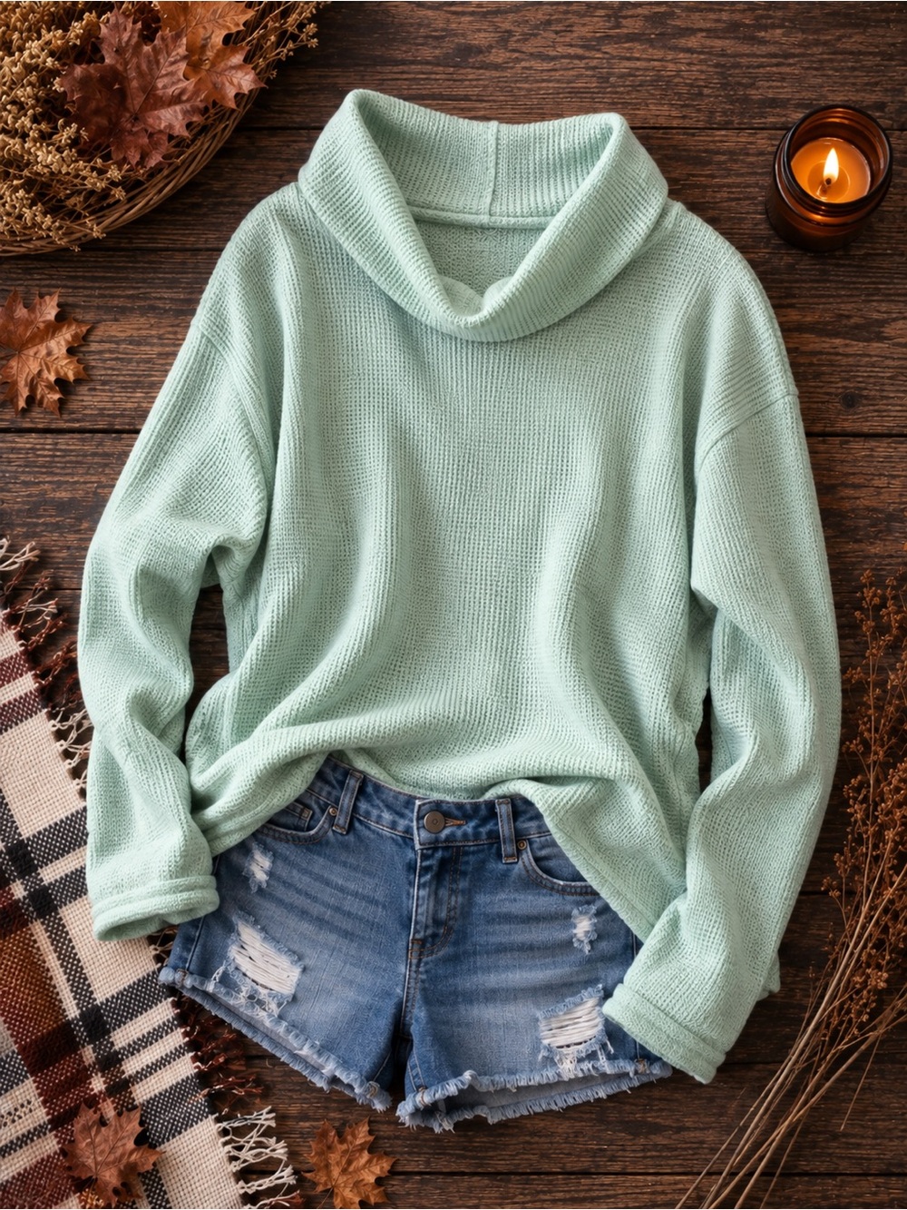 Women’s Gorgeous Mint Sweater